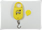 Hand Held Digital Hanging Scale Yellow Shell Dengan Hook Hard Steel pemasok